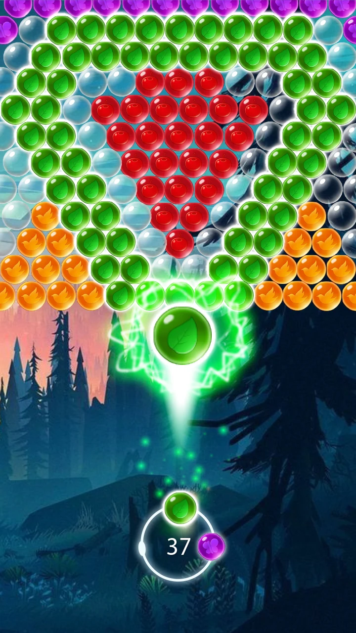 Bubble Shooter Magic Forest screenshot